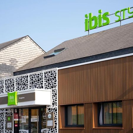 Hotel ibis Styles Fougeres Beaucé Exterior foto