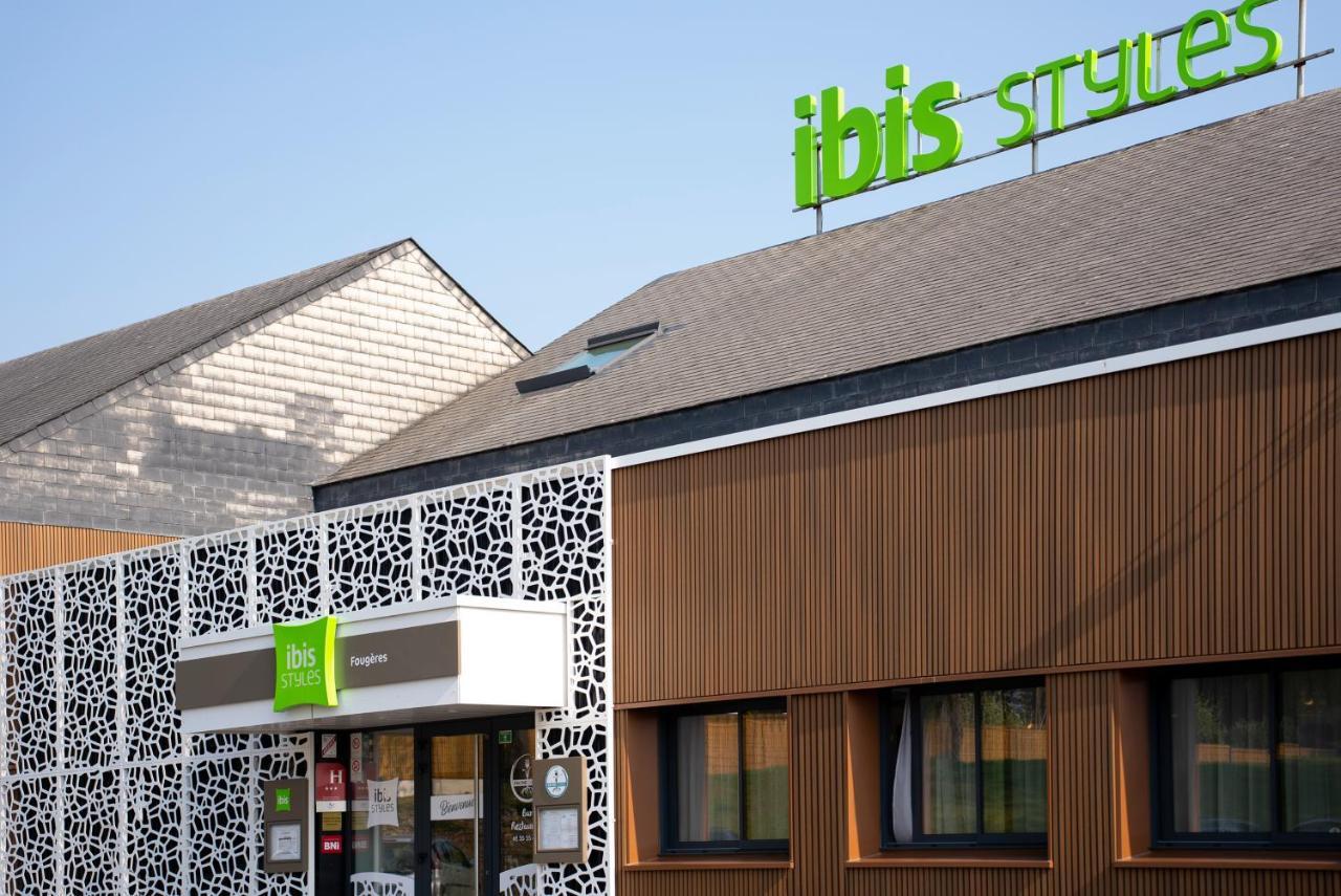 Hotel ibis Styles Fougeres Beaucé Exterior foto