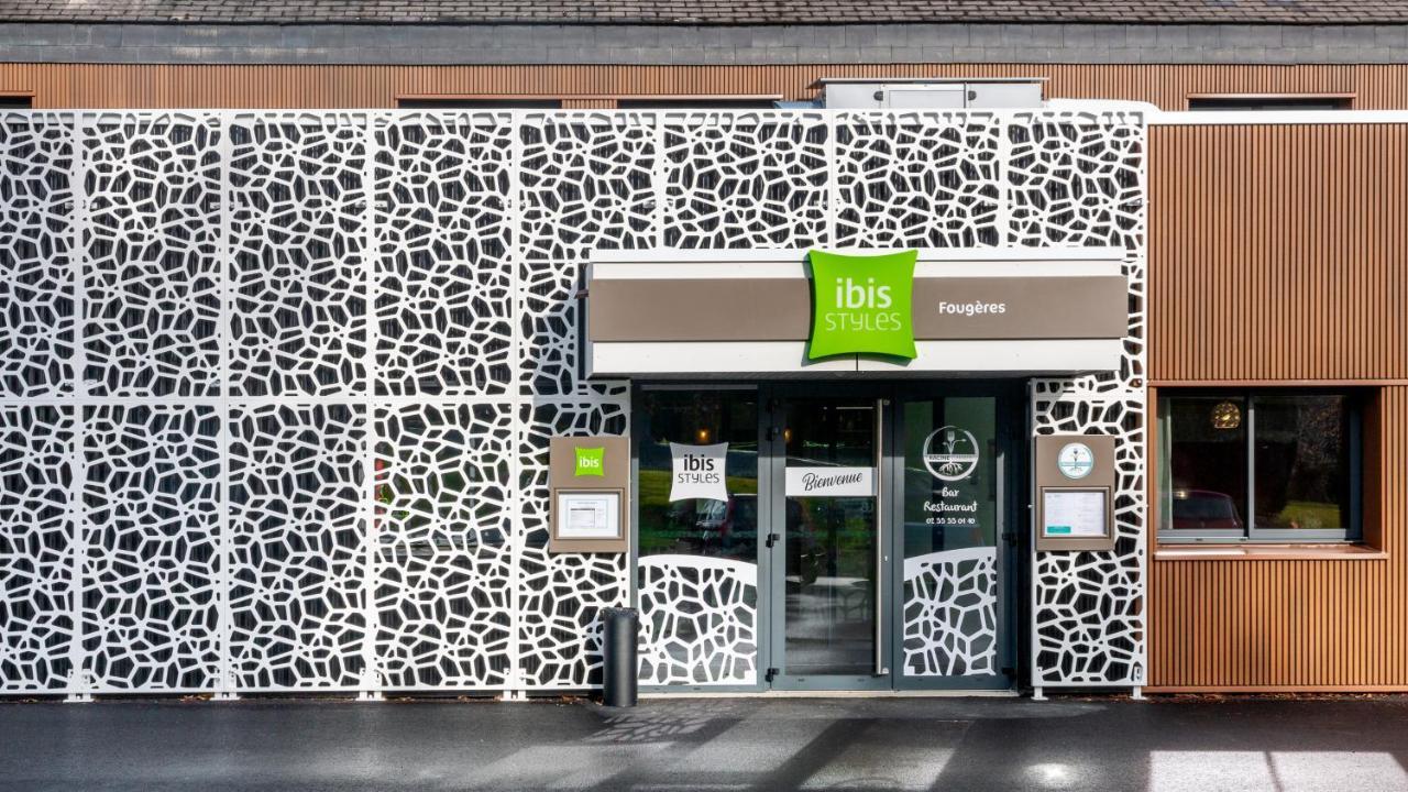 Hotel ibis Styles Fougeres Beaucé Exterior foto